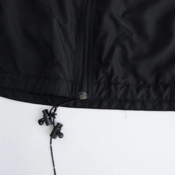 Vintage Kobe Sportswear Black &  Red Sarnia Rapids Zip Up Windbreaker Jacket S - Picture 7 of 12